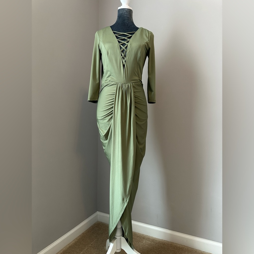 Papaya khaki dress size Large